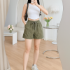 Quần sooc nữ dáng váy chất nhung tăm